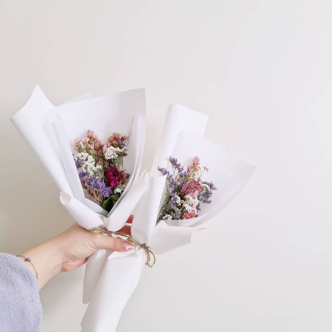 Personalised Dried Flower Bouquet