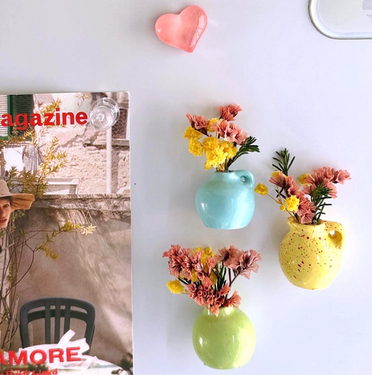 Mini Vase Magnet