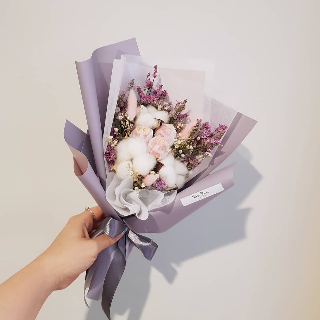 Personalised Dried Flower Bouquet