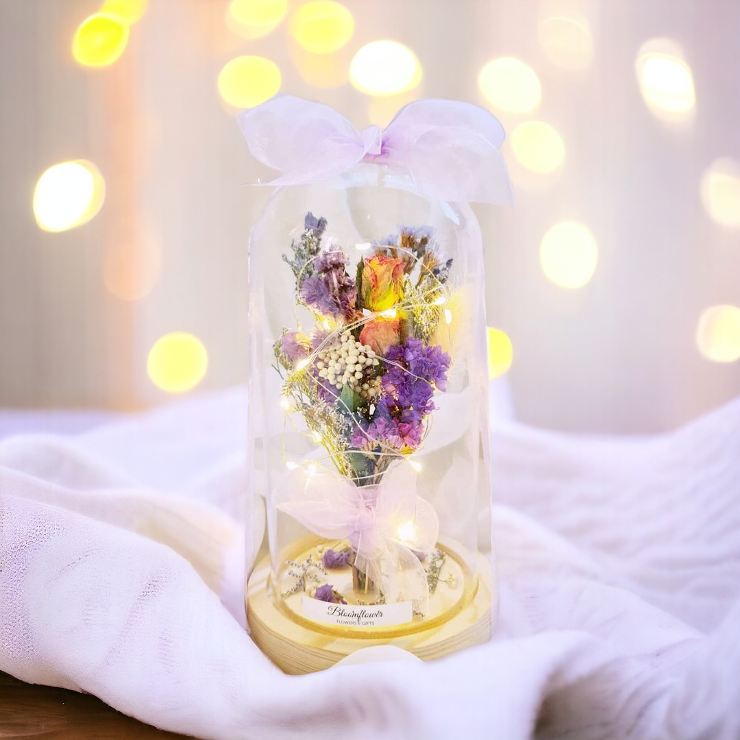 Dried Flower Light Dome