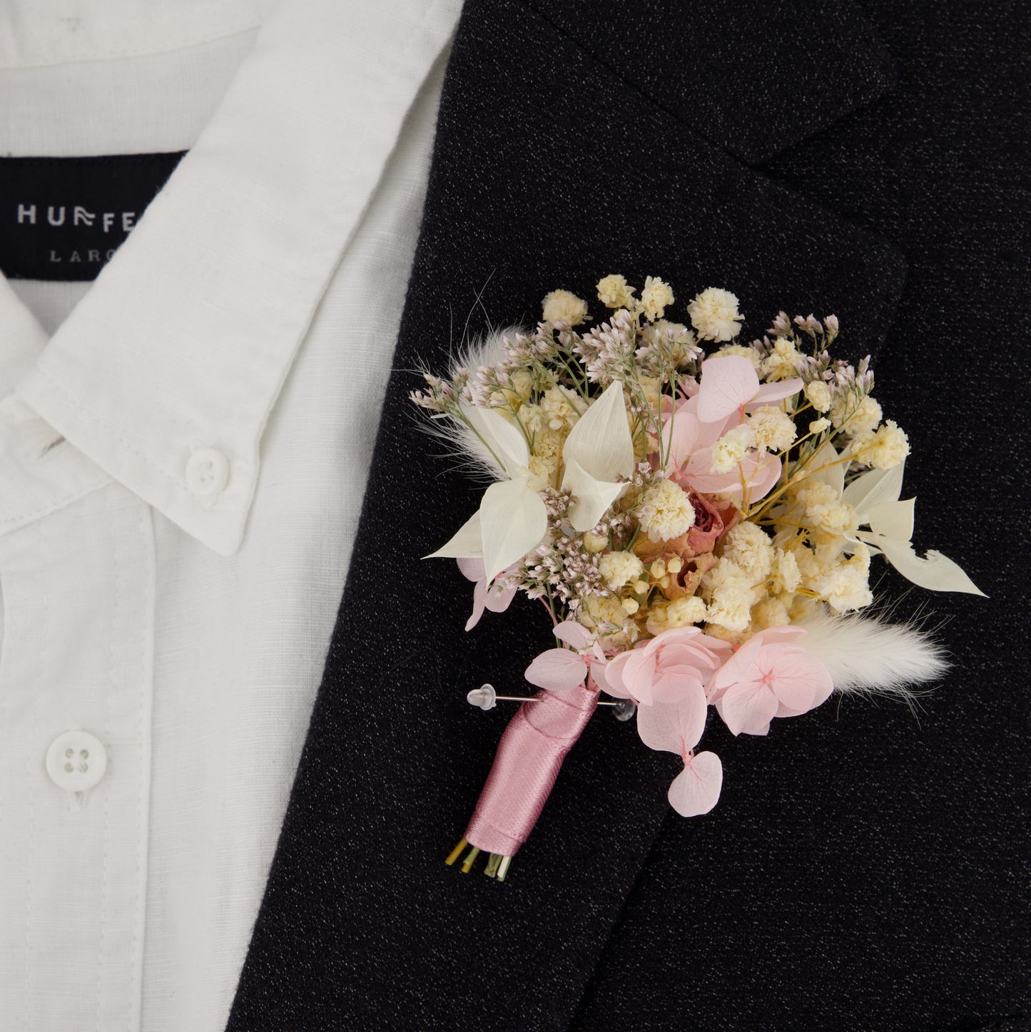 Dried Flower Boutonniere